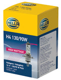Hella H4 12V 130/90W Halogen Headlight Bulb - Universal - H4 130/90W