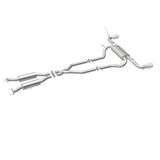 MagnaFlow Cat-Back SS 2.5in Dual Split Rear 4in Black Tip 11-16 Jeep Grand Cherokee 5.7L V8/3.6L V6 - 19216