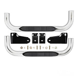 Westin 19-20 Chevy/GMC Silverado/Sierra 1500 Regular Cab E-Series 3 Nerf Step Bars - Stainless Steel - 23-4110