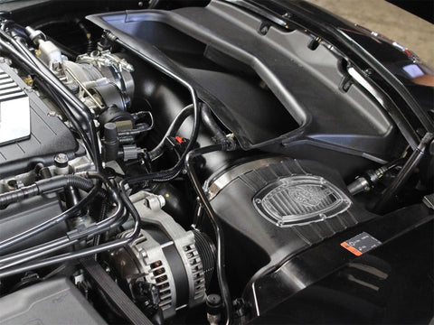aFe Momentum Pro DRY S Cold Air Intake System 15-17 Chevy Corvette Z06 (C7) V8-6.2L (sc) - 51-74202-1