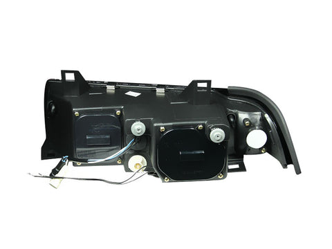 ANZO 1992-1998 BMW 3 Series E36 Projector Headlights w/ Halo Black (CCFL) G2 - 121011