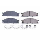 Power Stop 86-94 Nissan D21 Front Z17 Evolution Ceramic Brake Pads w/Hardware - 17-333