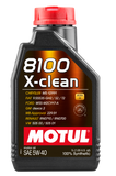Motul 1L Synthetic Engine Oil 8100 5W40 X-CLEAN C3 -505 01-502 00-505 00-LL04 - 102786