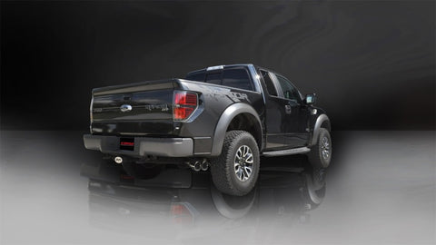Corsa 11-14 Ford F-150 Raptor 6.2L V8 133in Wheelbase Xtreme Cat-Back Resonator Delete Kit Exhaust - 14757