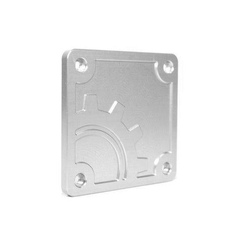 BuiltRight Industries 2020 Jeep Gladiator Bed Plug Plate Cover (Alum) - Silver - 110015
