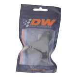 DeatschWerks 8AN Male Flare to 8AN Male Flare to 10AN Male Flare Y Fitting - Anodized Matte Black - 6-02-0703-B