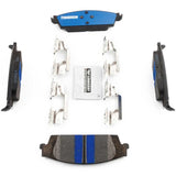Timbren 15-20 Chevrolet Suburban/GMC Yukon XL BES Severe Duty Semi-Metallic Brake Pads - Rear - TIM-D1707SD