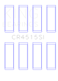 King Engine Bearings Ford/Mazda 2.0L Duratec (Size +0.75) Silicon Bi-Metal Aluminum Rod Bearing Set - CR4515SI0.75