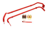 BMR 10-11 5th Gen Camaro Front & Rear Sway Bar Kit w/ Bushings - Red - SB030R