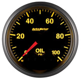 Autometer Elite 52mm Oil Pressure Peak and Warn Gauge w/ Electronic Control - 5652