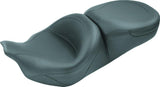 Mustang 08-21 Harley Electra Glide Std, Rd Glide, Rd King, Street Glide Touring 1PC Seat - Black - 76033