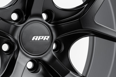 APR A01 Flow Formed 18x8.5 / 5x112 / ET45 / 66.5mm Bore / Satin Black Wheel - WHL00017