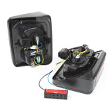 Rugged Ridge Led Tail Light Set Smoke 07-18 Jeep Wrangler - 12403.88