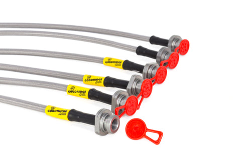 Goodridge 11-15 Nissan Juke (FWD) SS Brake Lines Kit - 22084