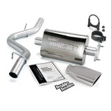 Banks Power 04-06 Jeep 4.0L Wrangler Monster Exhaust System - SS Single Exhaust w/ Chrome Tip - 51314