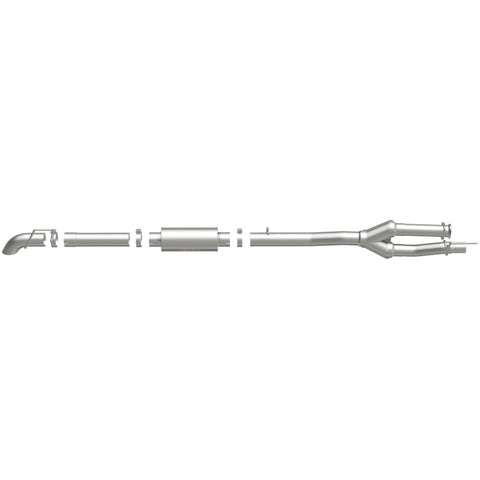 MagnaFlow 11-16 Ford F-250 6.2L 3.5in Single P/S Off Road Pro Series Performance C/B Exhaust - 17200
