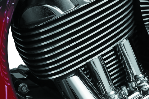 Kuryakyn Exhaust Port Fillers For Indian Black & Raw - 7187