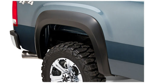Bushwacker 07-13 GMC Sierra 1500 Fleetside Extend-A-Fender Style Flares 4pc 69.3in Bed - Black - 40954-02