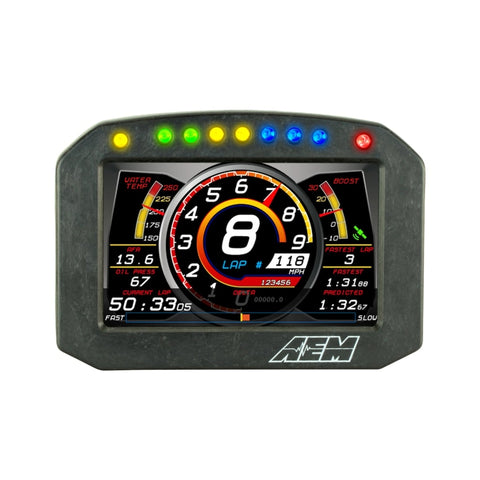 AEM CD-5 Carbon Flush Digital Dash Display - 30-5600F