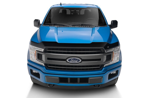 AVS 15-18 Ford F-150 Aeroskin Low Profile Acrylic Hood Shield - Smoke - 322096