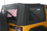 Rugged Ridge Sailcloth Soft Top Black Diamond 10-18 2-Door JK - 13737.01