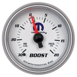 Autometer Mopar 52mm Mechanical 30 In Hg-Vac/20 PSI Vacuum/Boost Gauge - 880026