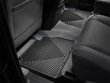 WeatherTech 07+ Toyota Tundra Rear Rubber Mats - Black - W140