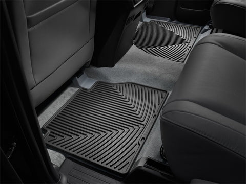 WeatherTech 07+ Toyota Tundra Rear Rubber Mats - Black - W140