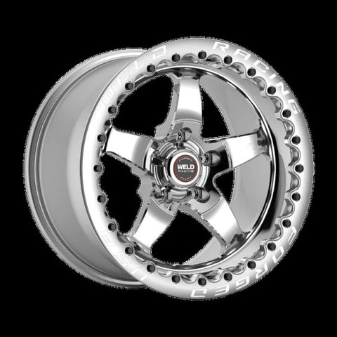Weld S71 15X10 / 5X4.75 BP / 5.5 BS (Med Pad) Polished Wheel - Polished MT SBL - 71MP-510B55G