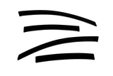 AVS 07-12 Nissan Sentra Ventvisor Outside Mount Window Deflectors 4pc - Smoke - 94165