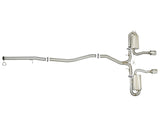 aFe Takeda 3in 304 SS Cat-Back Exhaust System w/Polished Tips 2017+ Honda Civic Si (4dr) I4 1.5L (t) - 49-36621-P