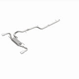 MagnaFlow 10-12 Mazda 3 L4 2.5L Hatchback Split Rear Exit Stainless Cat Back Performance Exhaust - 15146