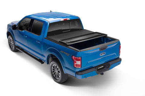 Lund 16-23 Nissan Titan XD (6.5ft. Bed w/o Titan Box) Genesis Tri-Fold Tonneau Cover - Black - 95098