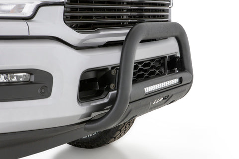Lund 05-15 Toyota Tacoma Bull Bar w/Light & Wiring - Black - 47121210