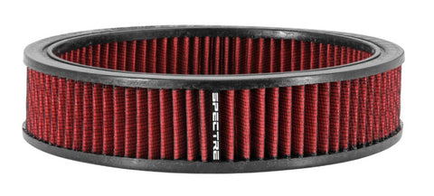 Spectre Round Air Filter 9in. x 2in. - Red - HPR2606