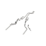 MagnaFlow SYS C/B 84-87 Buick Regal V6 3.8L Turbocharged SS 2.5in Street Series Dual Split Rear Exit - 16884