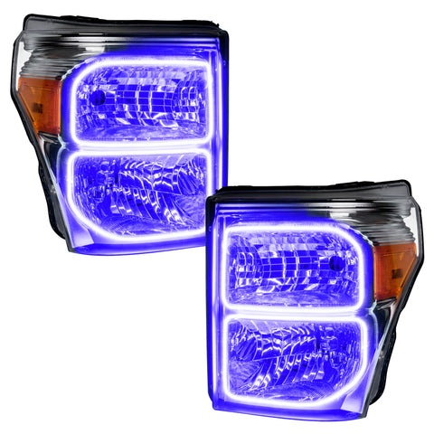Oracle 11-16 Ford F250/350 LED HL - ColorSHIFT - 8158-330