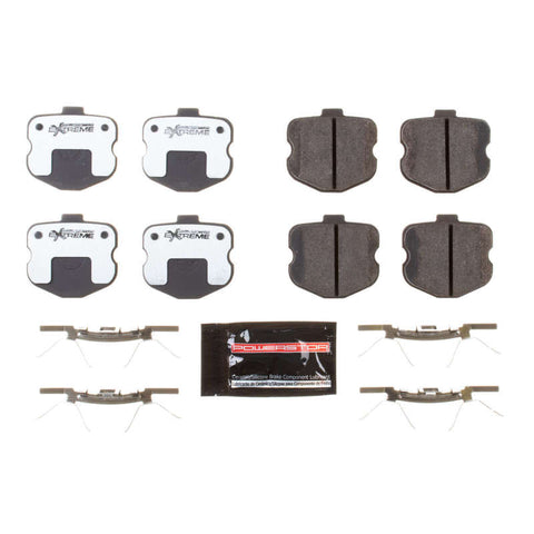 Power Stop 06-13 Chevrolet Corvette Rear Z26 Extreme Street Brake Pads w/Hardware - Z26-1185R