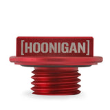 Mishimoto 87-01 Ford Mustang Hoonigan Oil Filler Cap - Red - MMOFC-MUS1-HOONRD