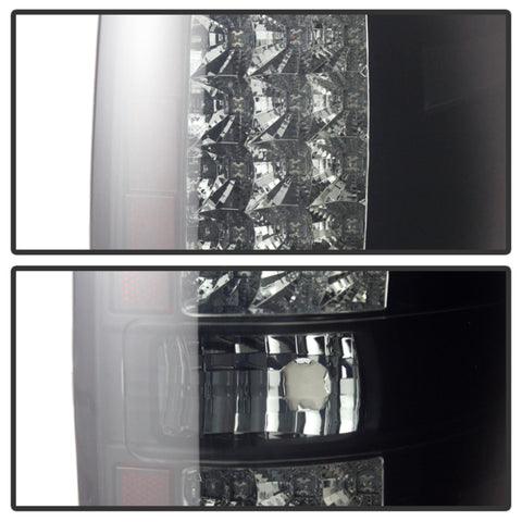 Spyder Ford F150 09-14 LED Tail Lights Black Smoke ALT-YD-FF15009-LED-BSM - 5078148
