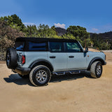 Westin/HDX 2021+ Ford Bronco Drop Nerf Step Bars - Textured Black - 56-14195
