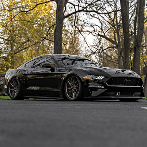Raceseng 2015+ Ford Mustang GT/GT350/GT350R/V6 Tug Tow Hook (Front) - Gray - 06301G-1526101-0632
