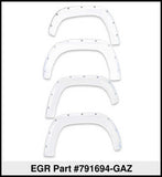 EGR 19-22 Chevrolet Silverado 1500 Summit White Traditional Bolt-On Look Fender Flares Set Of 4 - 791694-GAZ