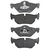 R1 06-15 BMW 325Xi Rear Semi Met Brake Pads - 2311-1267-00