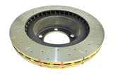 DBA 08-10 Toyota Sequoia/07-10 Tundra 2WD/4WD Front Drilled and Slotted 4000 Series Rotor - 42724XS