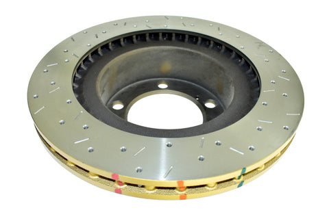 DBA 08-10 Toyota Sequoia/07-10 Tundra 2WD/4WD Front Drilled and Slotted 4000 Series Rotor - 42724XS
