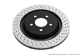 DBA 11-13 BMW 1 Series M Rear 4000 Series Drilled Rotors - DBA42281XD