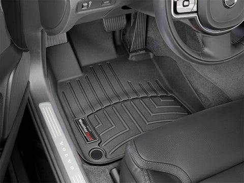 WeatherTech 2018+ Volvo V90 Front FloorLiner - Black - 4410181