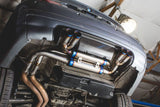 VR Performance 01-05 BMW M3 E46 Titanium Exhaust System- Quad Titanium Tips - VR-E46M3-170