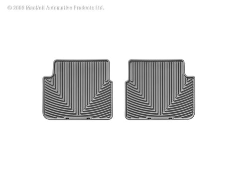 WeatherTech 09-13 Toyota Corolla Rear Rubber Mats - Grey - W80GR
